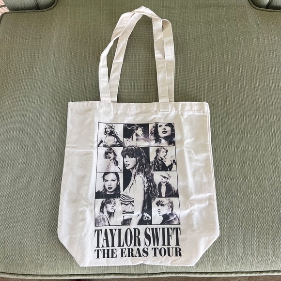 Taylor Swift Eras Tour Tote VIP Canvas Tote Bag - Picture 3 of 8